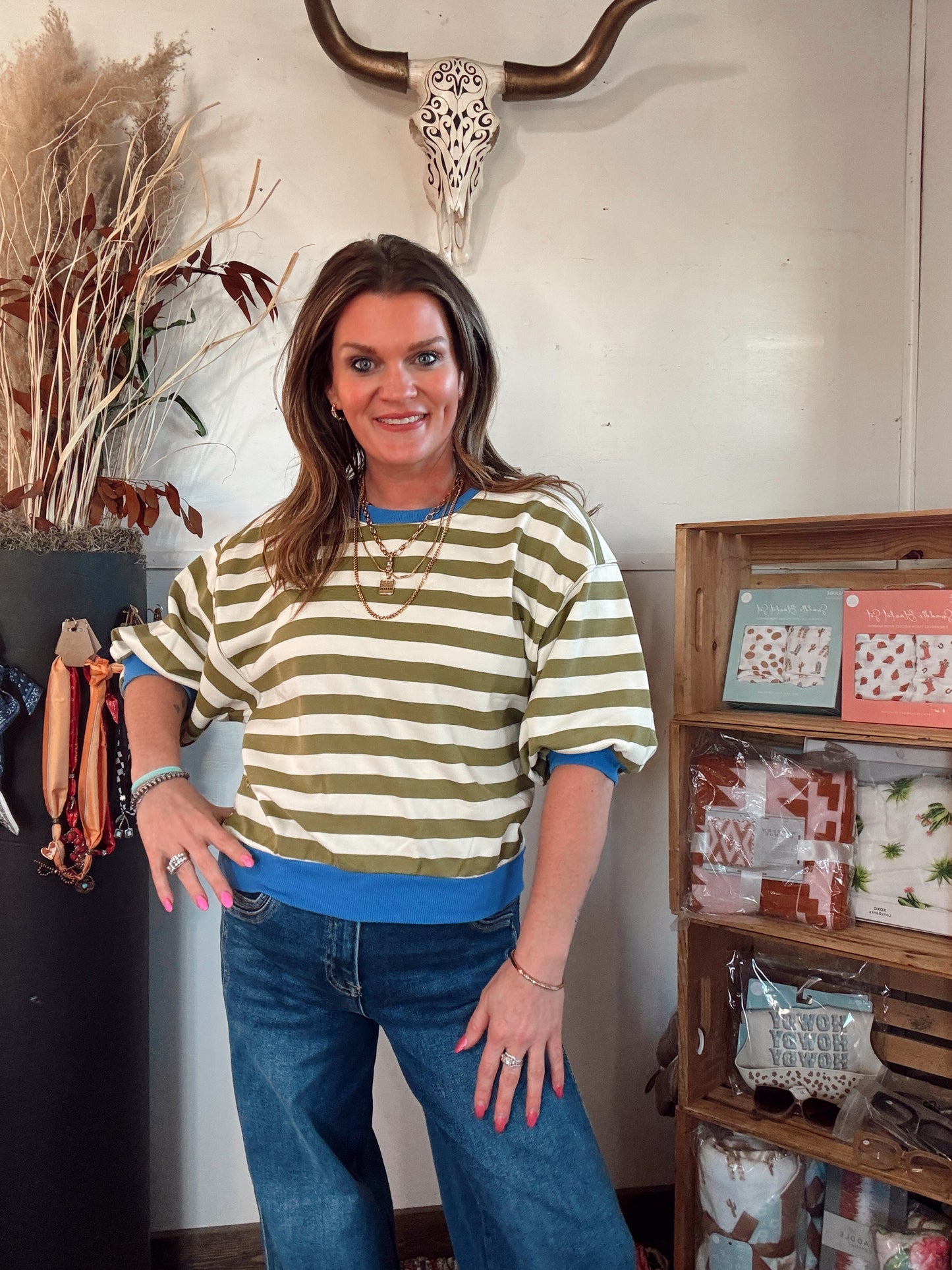The Renata Striped Top