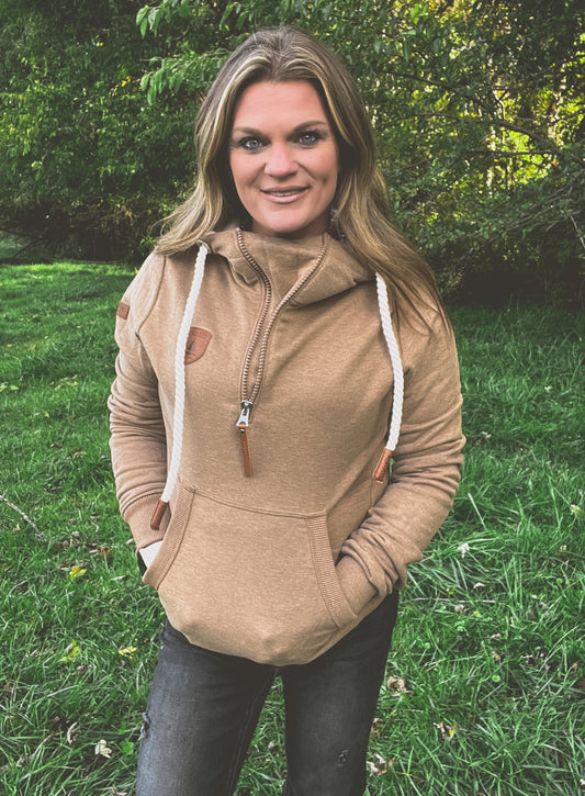 Wanakome Reyna 1/4 Zip Hoodie