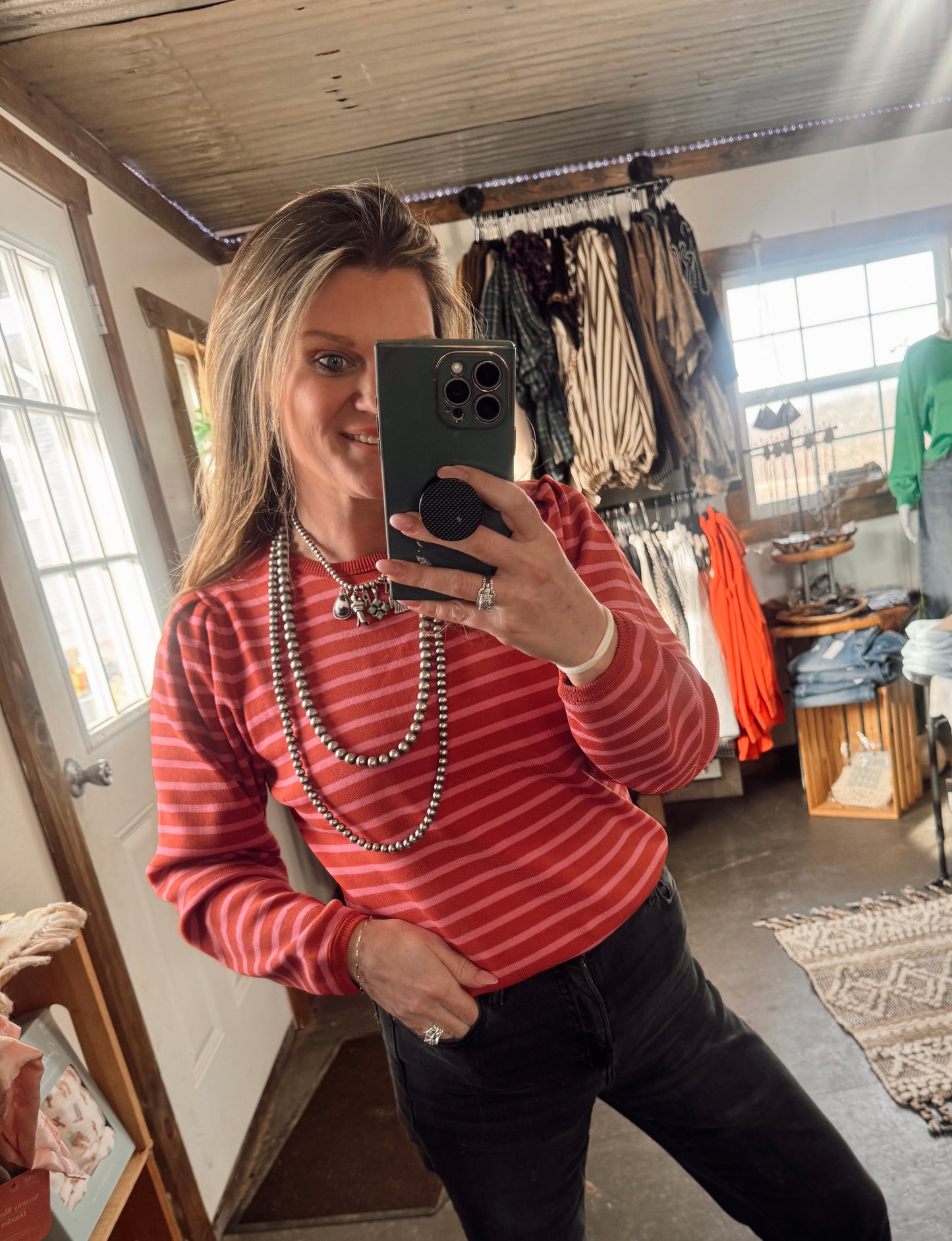 The Anna Striped Sweater