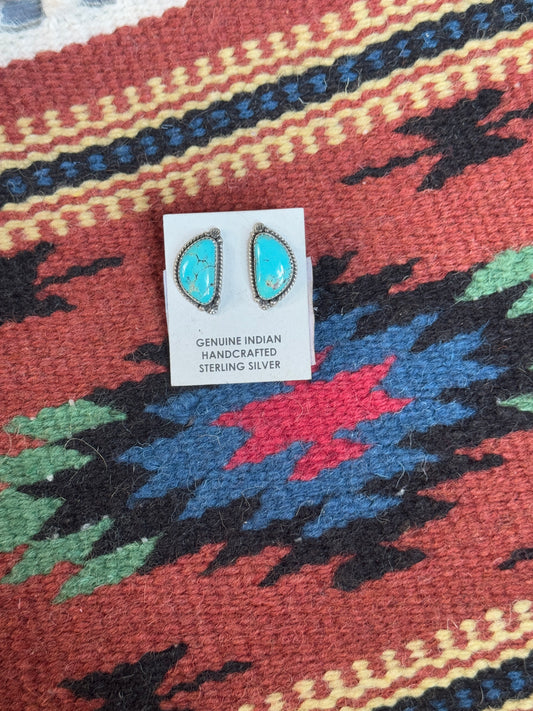 Genuine Navajo Kingman Studs