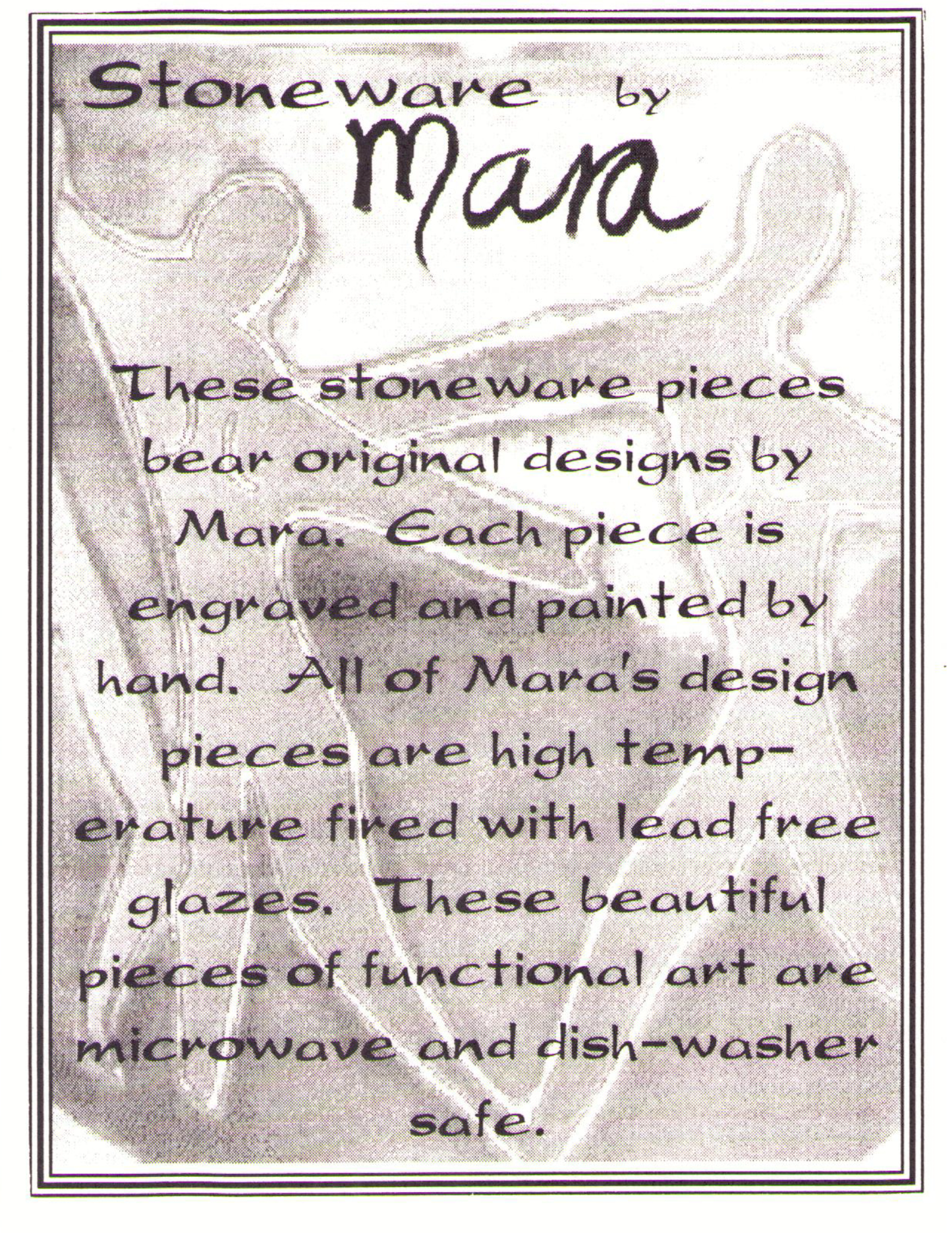 Mara Stoneware Boots/Hat Mug