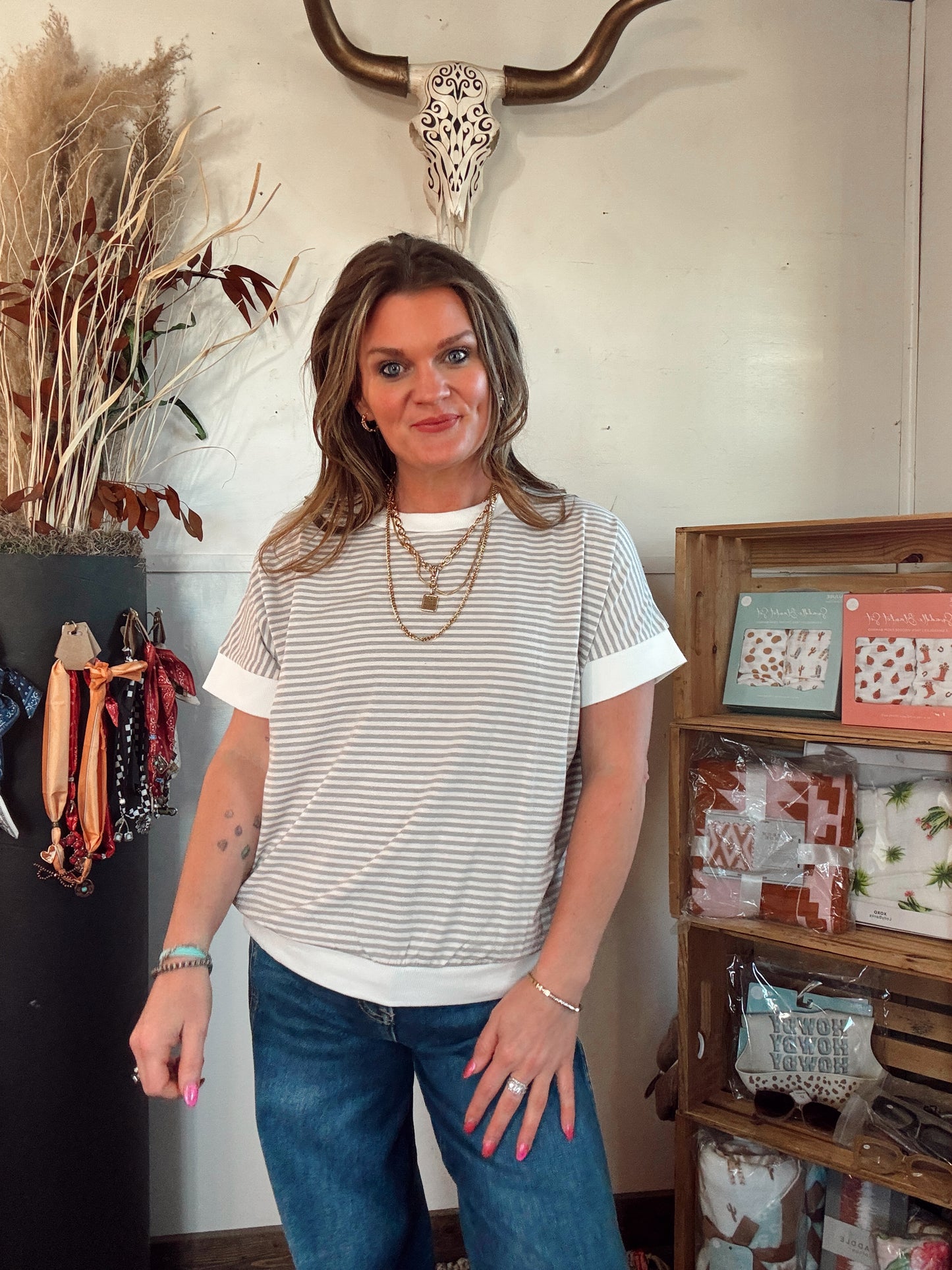 The Sadie {S-3X} - Heather Gray
