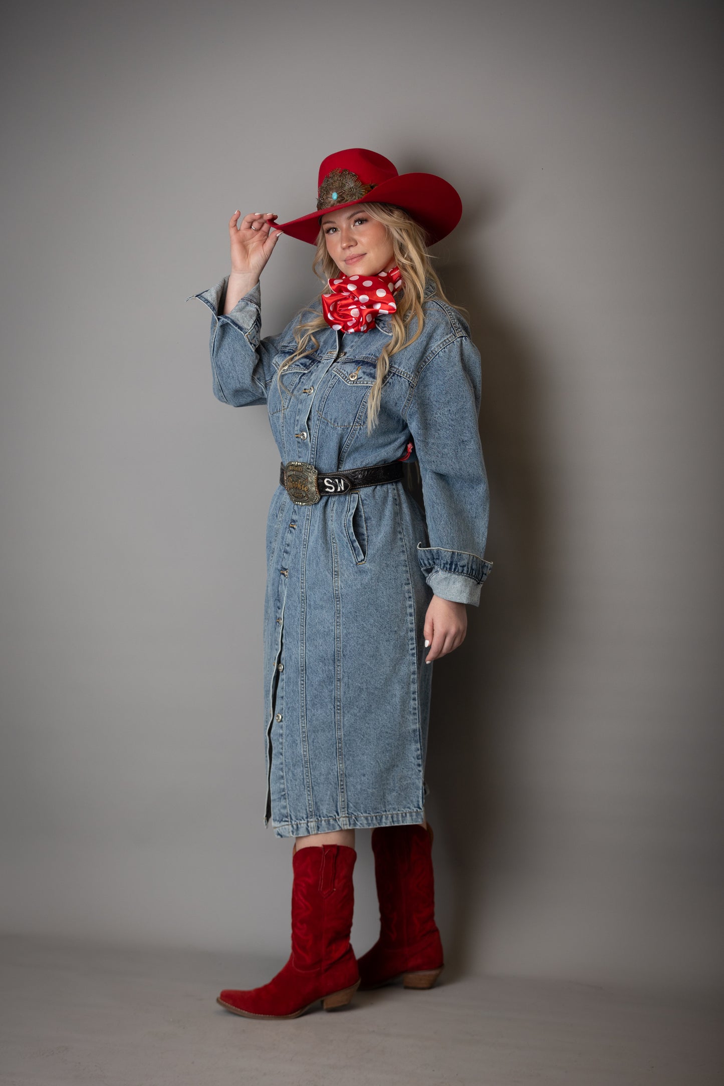 Denim Duster Jacket