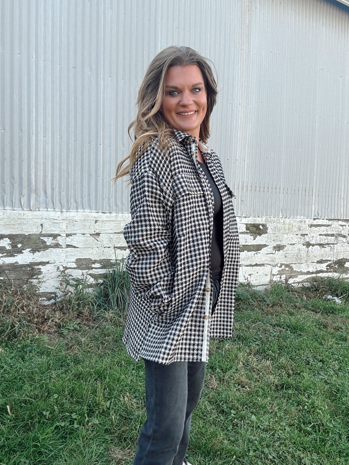 Jodie Textured Shacket